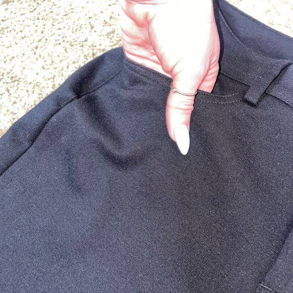 Michael Kors pants pull on stretch black skinny pockets/trousers comfort SZ 6 - Picture 8 of 13